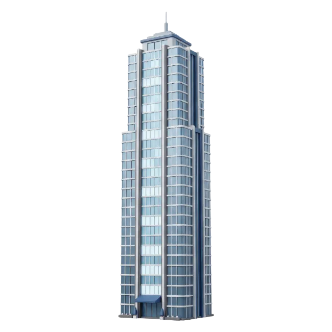 Modern Skyscraper Building Architecture