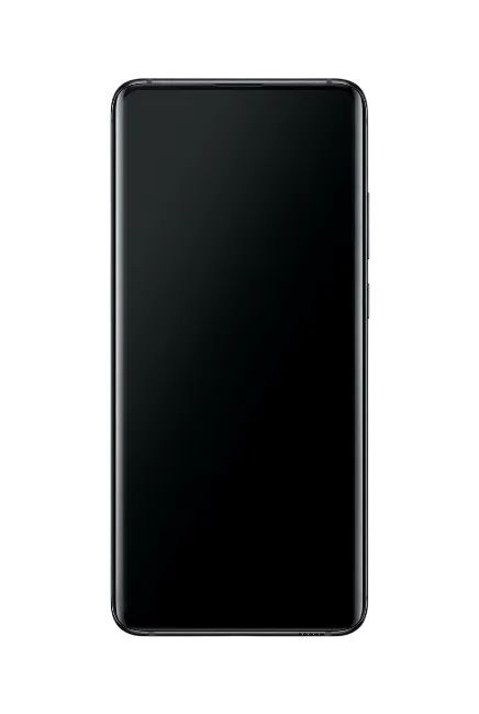 Modern Smartphone with Black Screen