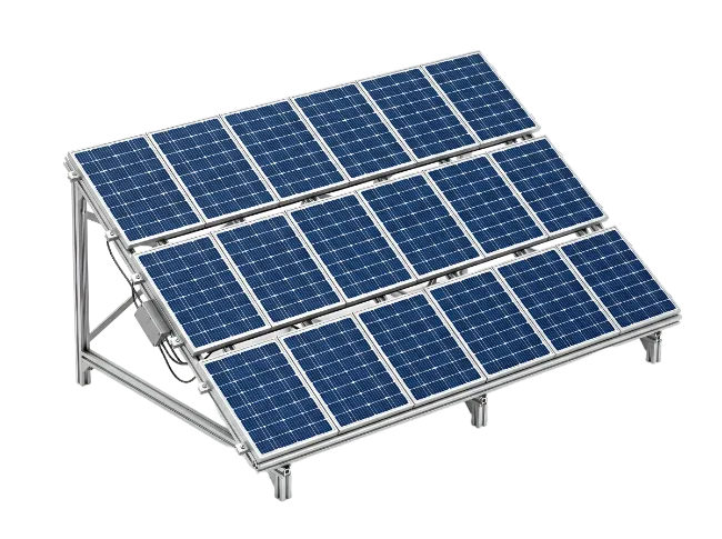 Modern Solar Panel Array System