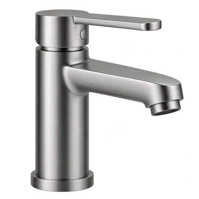 Modern Stainless Steel Bathroom Sink Faucet