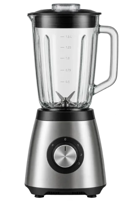 Modern Stainless Steel Electric Blender Appliance