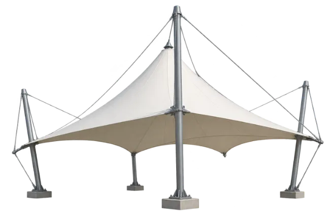 Modern Tensile Membrane Canopy Structure