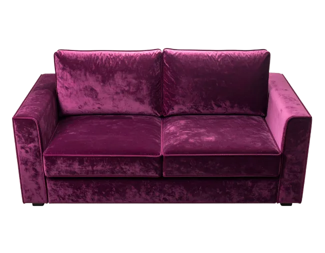 Modern Velvet Purple Sofa