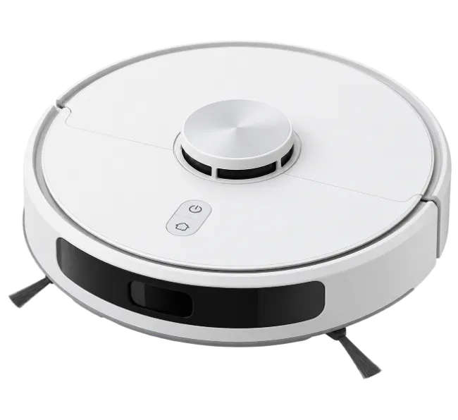 Modern White Robotic Vacuum Cleaner