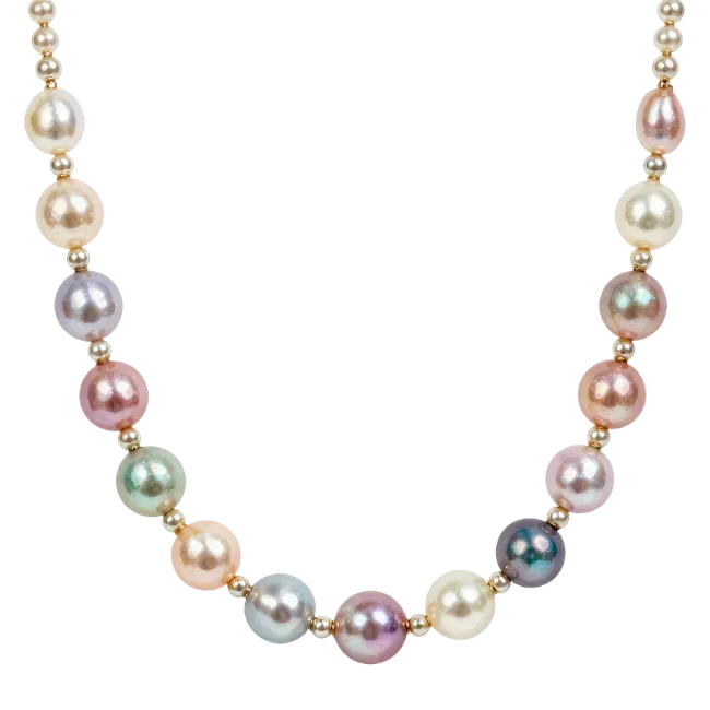 Multicolor Pearl Necklace Jewelry