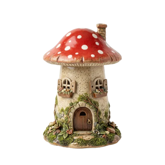 Mushroom House Sculpture