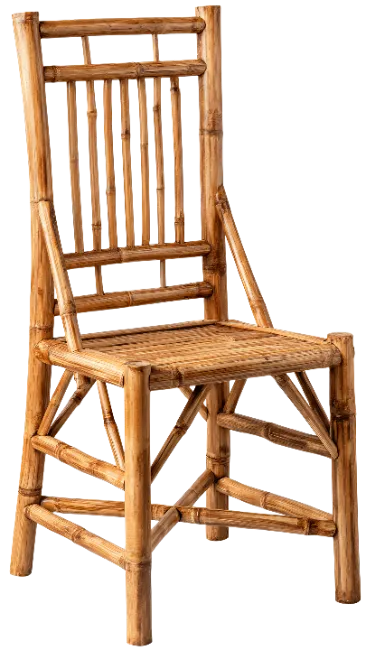 Natural Bamboo Dining Chair