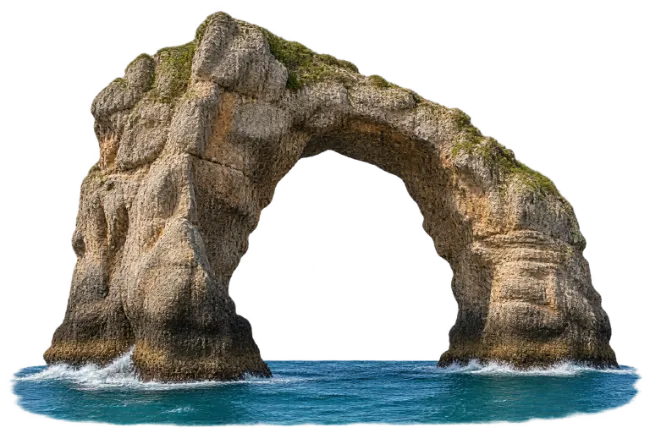 Natural Stone Sea Arch