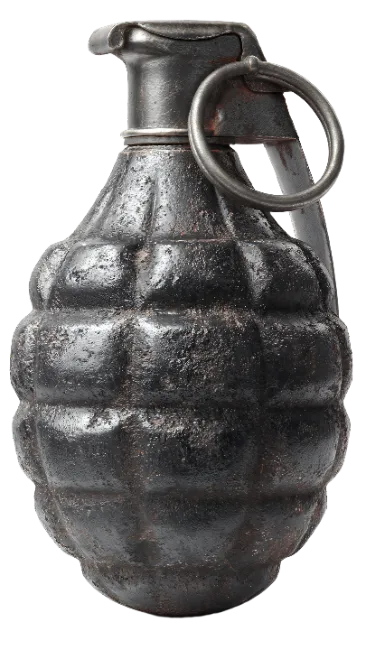 Old Military Hand Grenade
