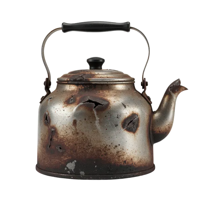 Old Rusted Kettle
