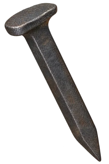 Old Rusty Railroad Spike