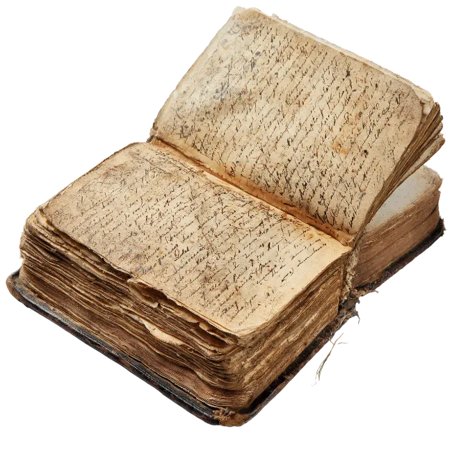 Old Vintage Handwritten Manuscript Book
