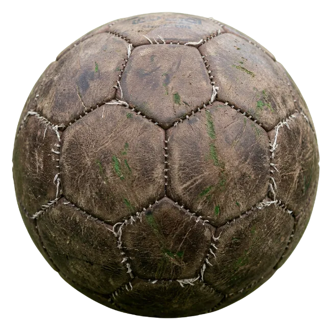 Old Vintage Leather Football