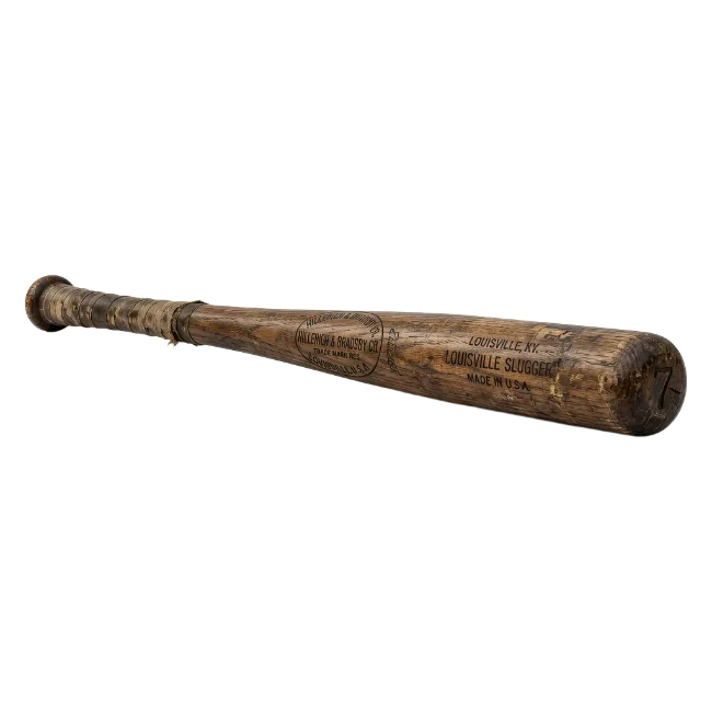 Old Wooden Baseball Bat