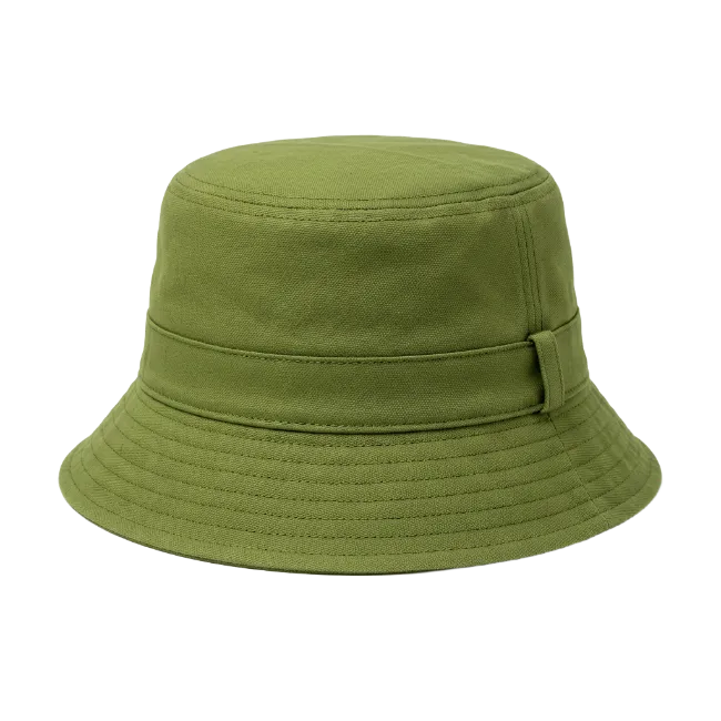 Olive green bucket hat