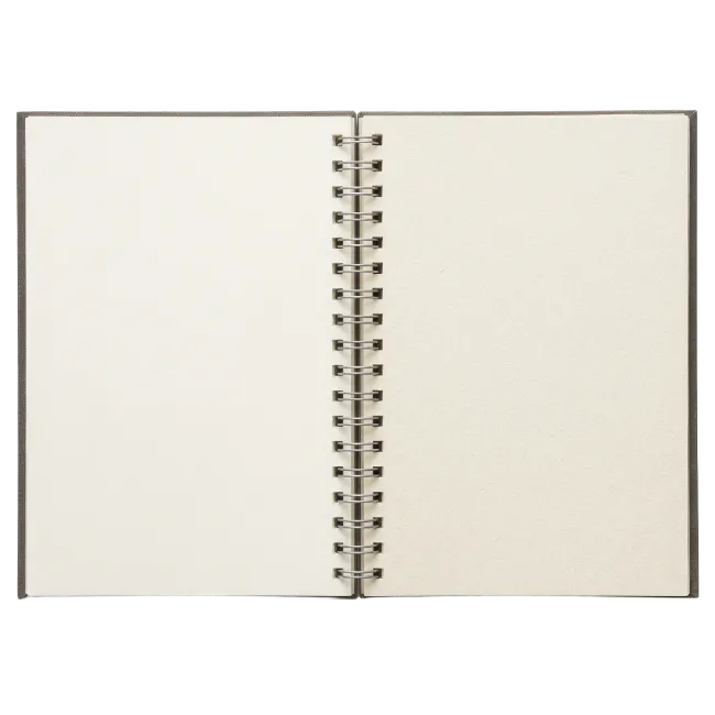 Open Spiral Notebook Blank Pages