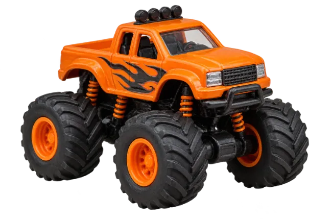 Orange Monster Truck Toy