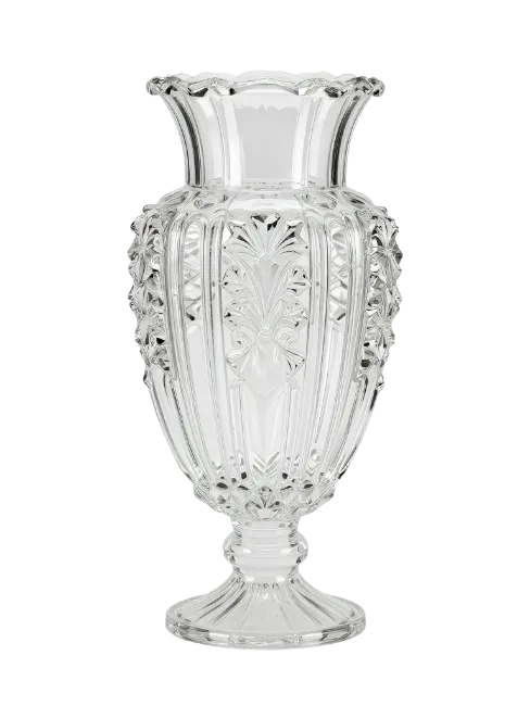 Ornate Cut Glass Flower Vase