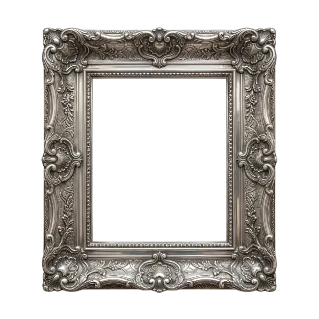Ornate Silver Picture Frame