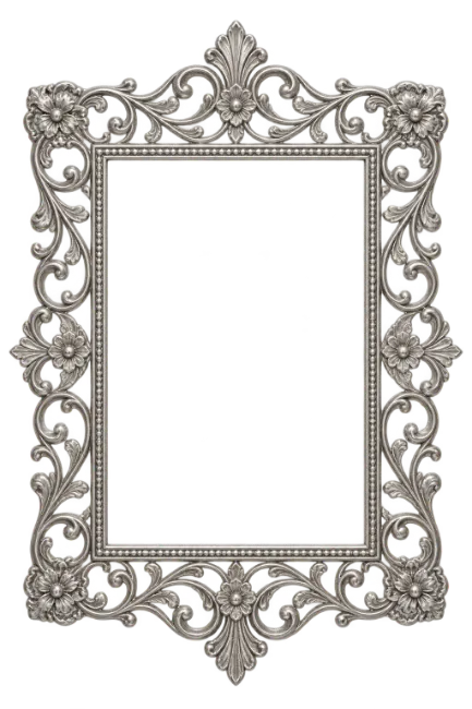 Ornate Silver Picture Frame