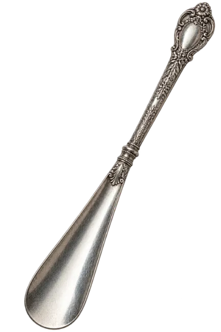Ornate Silver Shoehorn