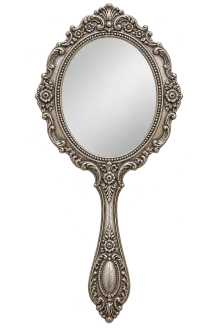 Ornate Vintage Hand Mirror