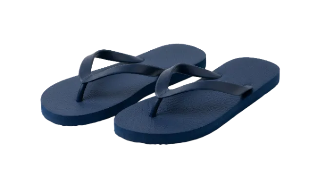 Pair of Blue Flip Flops