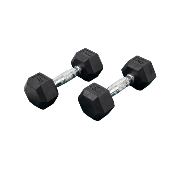 Pair of Four Kilogram Dumbbells