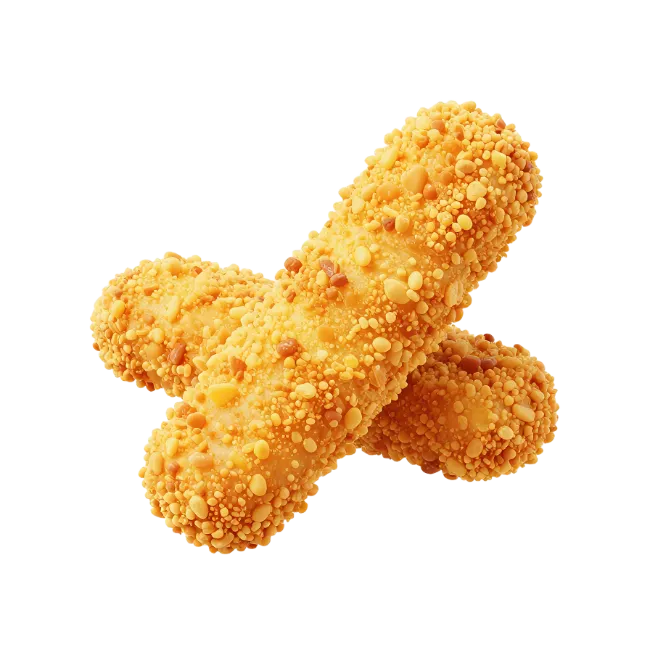 Peanut Coated Bread Sticks