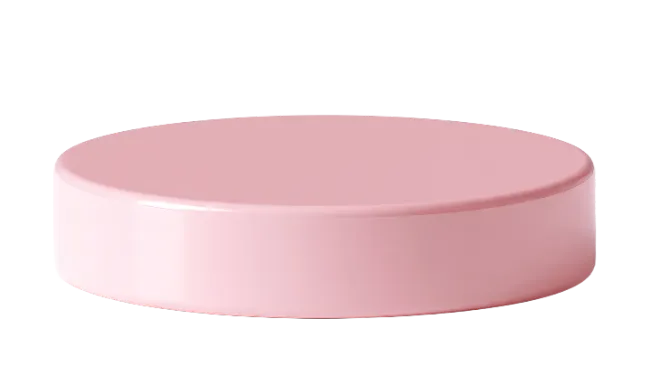 Pink 3D Display Podium