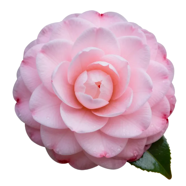 Pink Camellia Flower Bloom