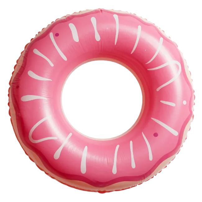 Pink Donut Swim Ring