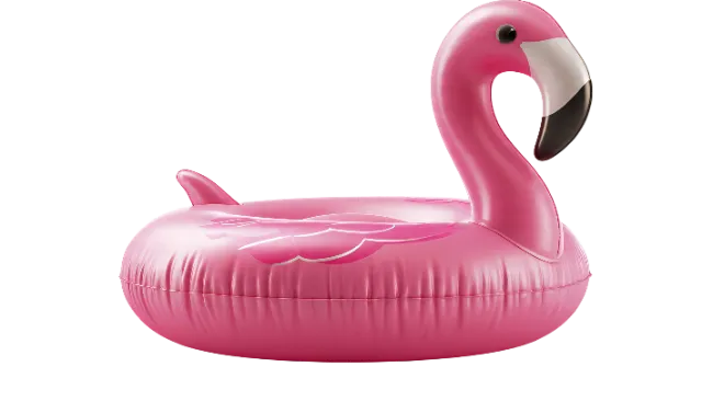 Pink Flamingo Pool Float