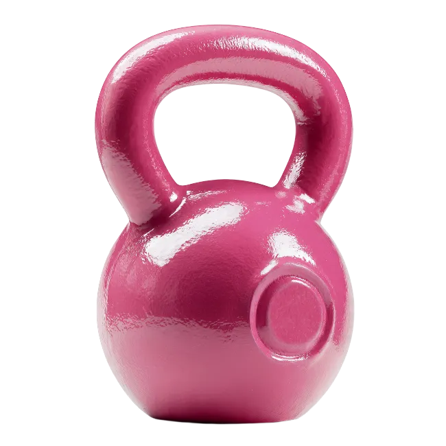 Pink Kettlebell Fitness Weight