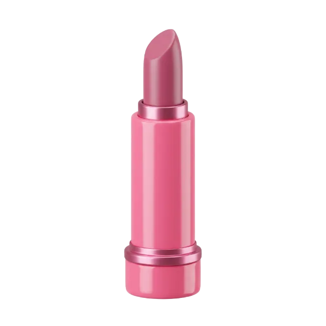 Pink Lipstick Product Shot
