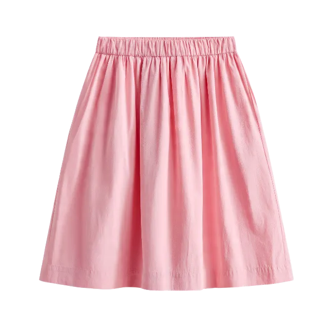 Pink Pleated Skirt