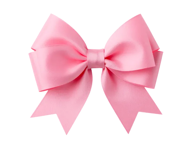 Pink Ribbon Bow