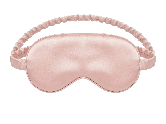 Pink Silk Sleep Mask