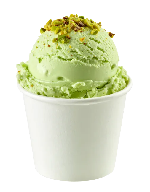 Pistachio Ice Cream Cup