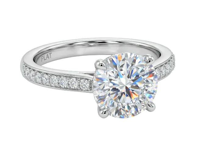Platinum Diamond Engagement Ring