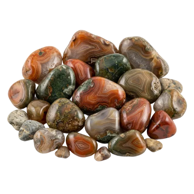 Polished Agate Stones and Crystals