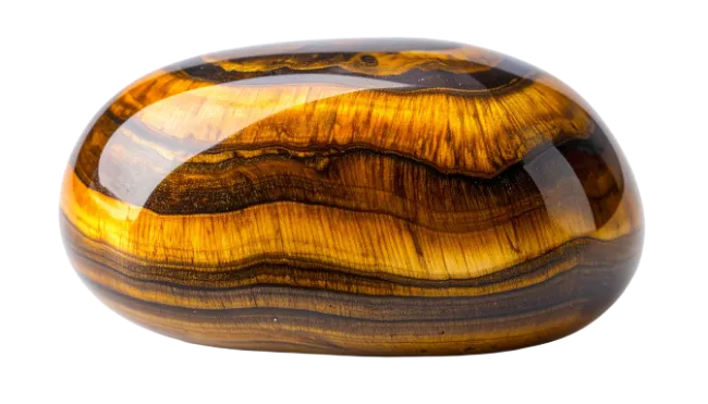 Polished Tigers Eye Gemstone