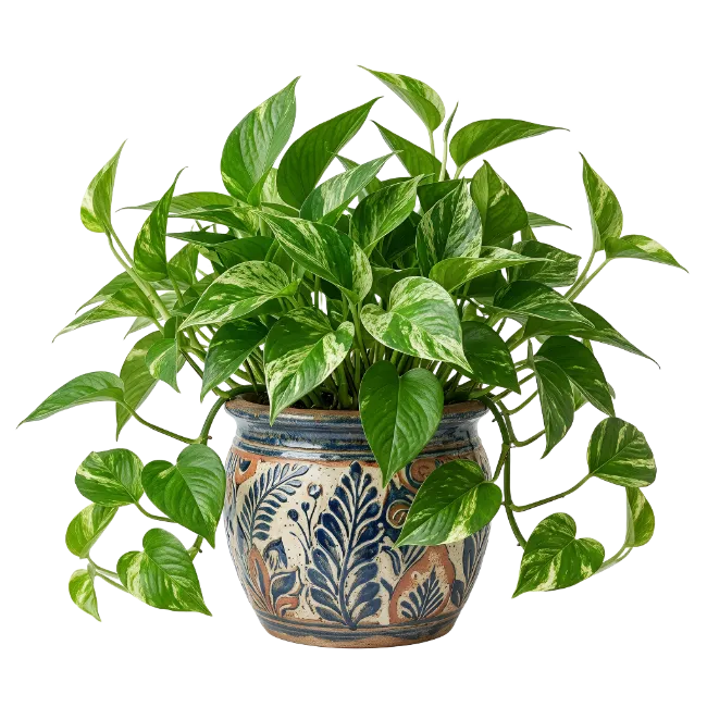 Potted Golden Pothos Plant