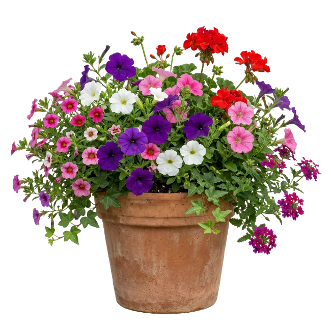 Potted Summer Flowers
