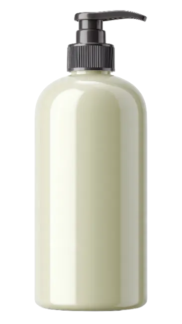 Pump Bottle Dispenser with Cream Liquid
