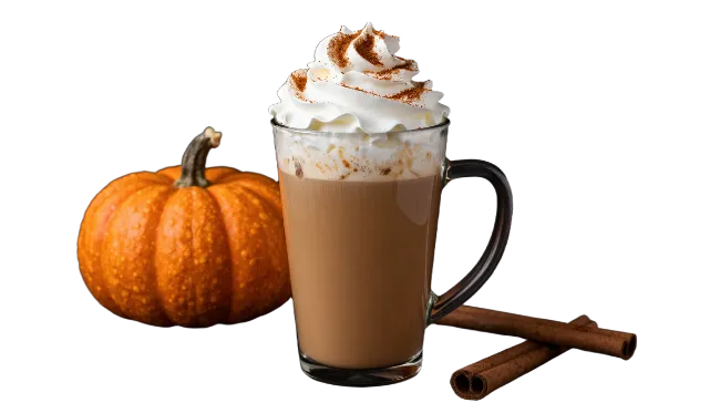 Pumpkin Spice Latte With Whipped Cream