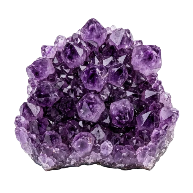 Purple Amethyst Crystal Cluster