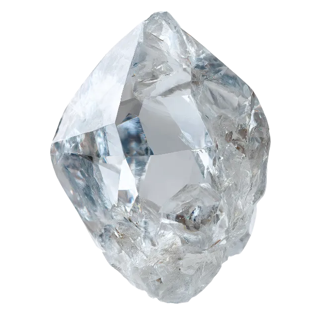 Raw Diamond Crystal Gemstone