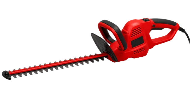 Red Electric Hedge Trimmer