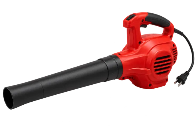 Red Electric Leaf Blower Tool